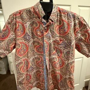 R&G Paisley Print Men's Shirt - Multicolor